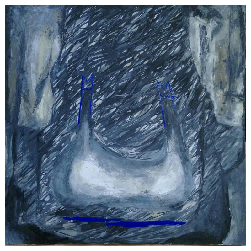 Картина Blue Abstract Still Life Синий Картина Blue Abstract Still Life Синий во Владивостоке | Loft Concept