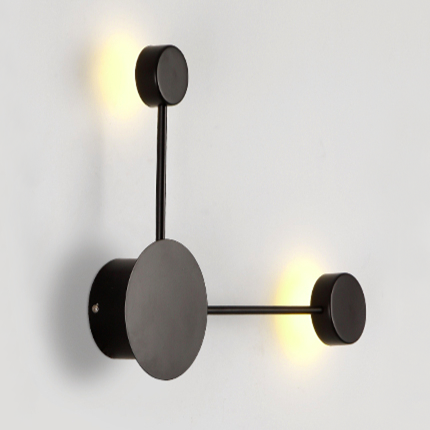 Бра Pin Wall Light 2 Черный Бра Pin Wall Light 2 Черный во Владивостоке | Loft Concept