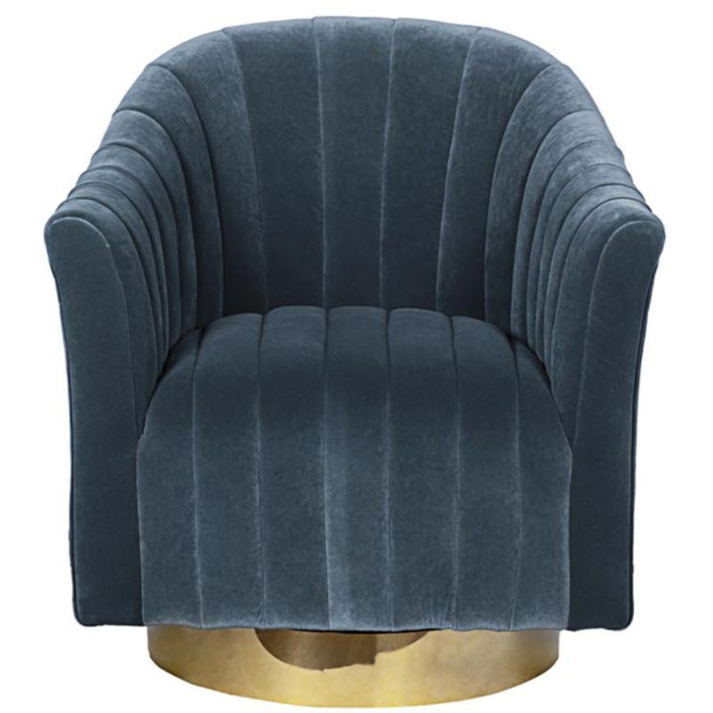Кресло Civic Space BLUE VELOUR Голубой Кресло Civic Space BLUE VELOUR Голубой во Владивостоке | Loft Concept