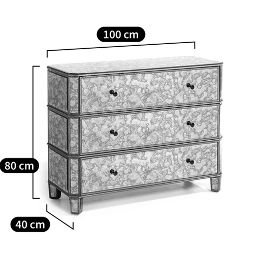 Комод зеркальный Glorious Chest of Drawers Комод зеркальный Glorious Chest of Drawers во Владивостоке
