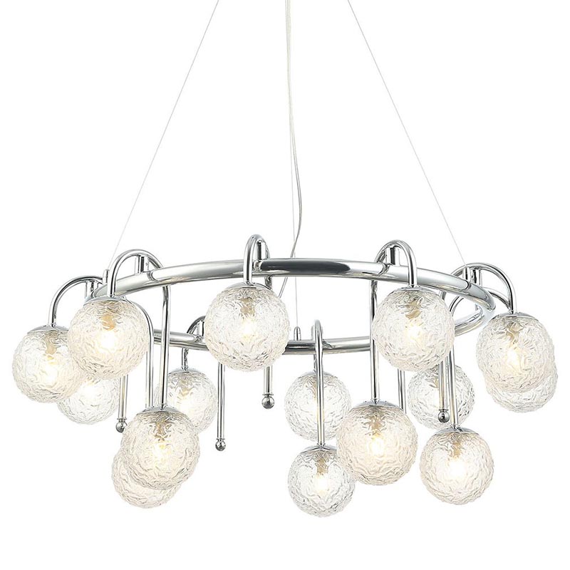 Люстра Lennert Chrome Chandelier Хром во Владивостоке | Loft Concept 