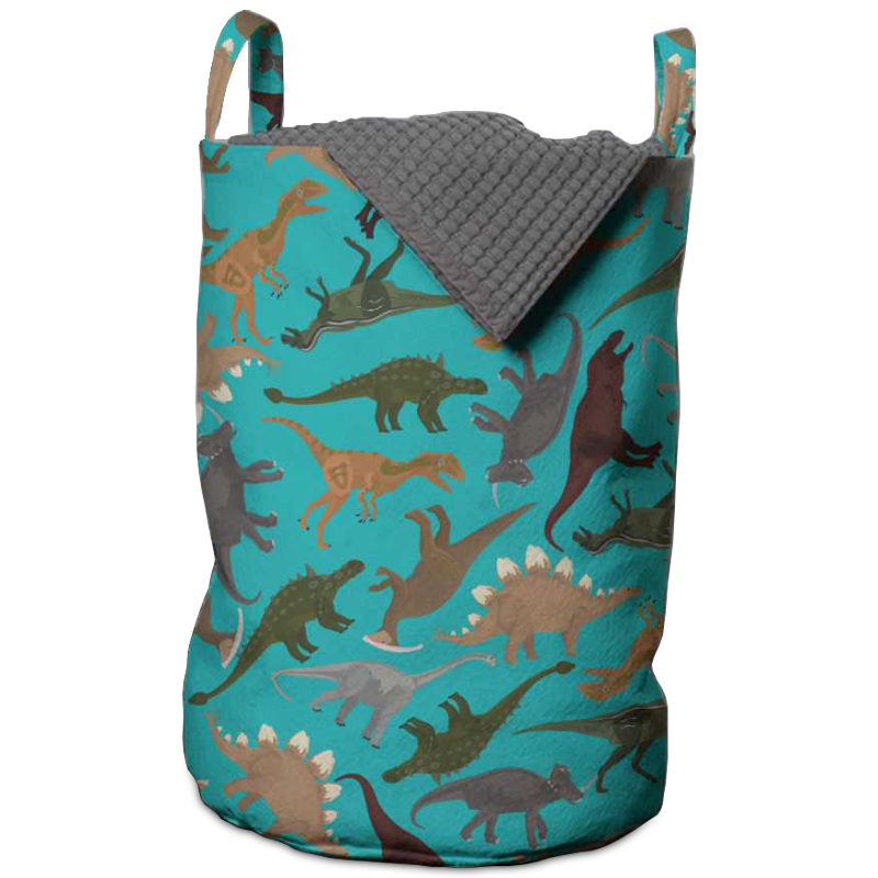 Корзина Turquoise Dinosaurs Basket Мульти Корзина Turquoise Dinosaurs Basket Мульти во Владивостоке | Loft Concept