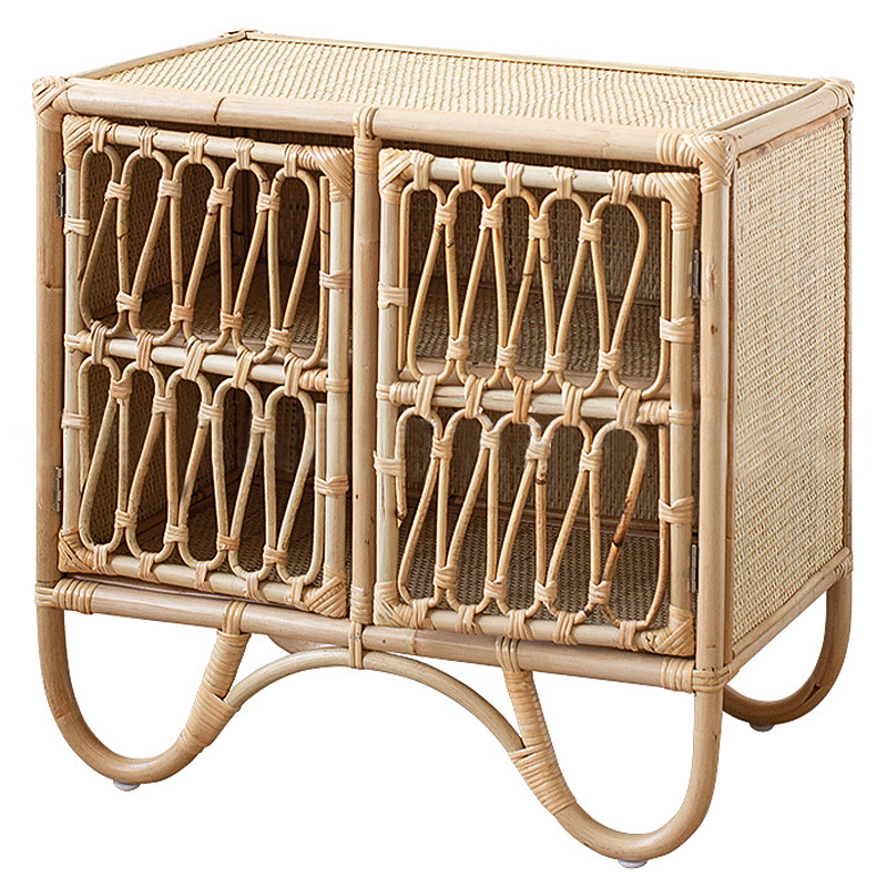 Тумба Wicker Rattan Curbstone Древесина Тумба Wicker Rattan Curbstone Древесина во Владивостоке | Loft Concept