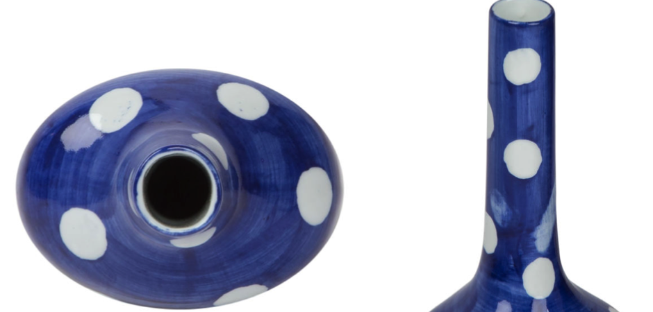 Ваза-бутылка blue & white ornament Point Bottle Ваза-бутылка blue & white ornament Point Bottle - Loft-Concept во Владивостоке