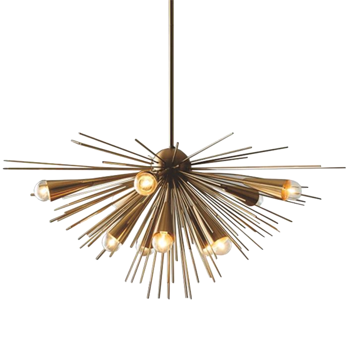 Люстра Luxury Copper Metal Thorn Pendant Lights Латунь Люстра Luxury Copper Metal Thorn Pendant Lights Латунь во Владивостоке | Loft Concept