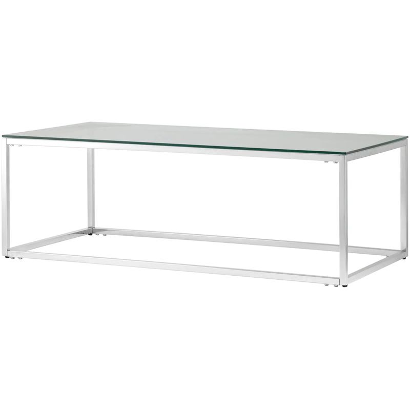 Столик кофейный Cassiani Collection Silver Серебряный Прозрачное Стекло Столик кофейный Cassiani Collection Silver Серебряный Прозрачное Стекло во Владивостоке | Loft Concept