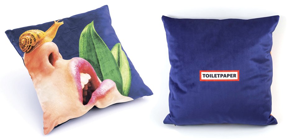 Подушка Seletti Cushion Snail Toiletpaper Подушка Seletti Cushion Snail Toiletpaper - Loft-Concept во Владивостоке