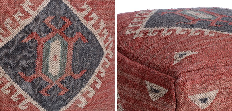 Пуф KELIM Pattern Rhombus Пуф KELIM Pattern Rhombus - Loft-Concept во Владивостоке
