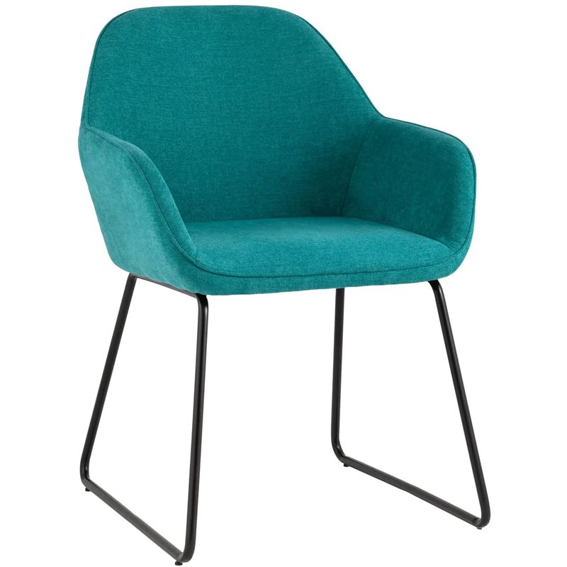 Стул Бирюзовый Chuck Chair Бирюзовый Черный Стул Бирюзовый Chuck Chair Бирюзовый Черный во Владивостоке | Loft Concept