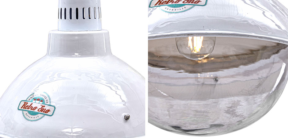 Подвесной светильник Visor Loft White Pendant Подвесной светильник Visor Loft White Pendant - Loft-Concept во Владивостоке
