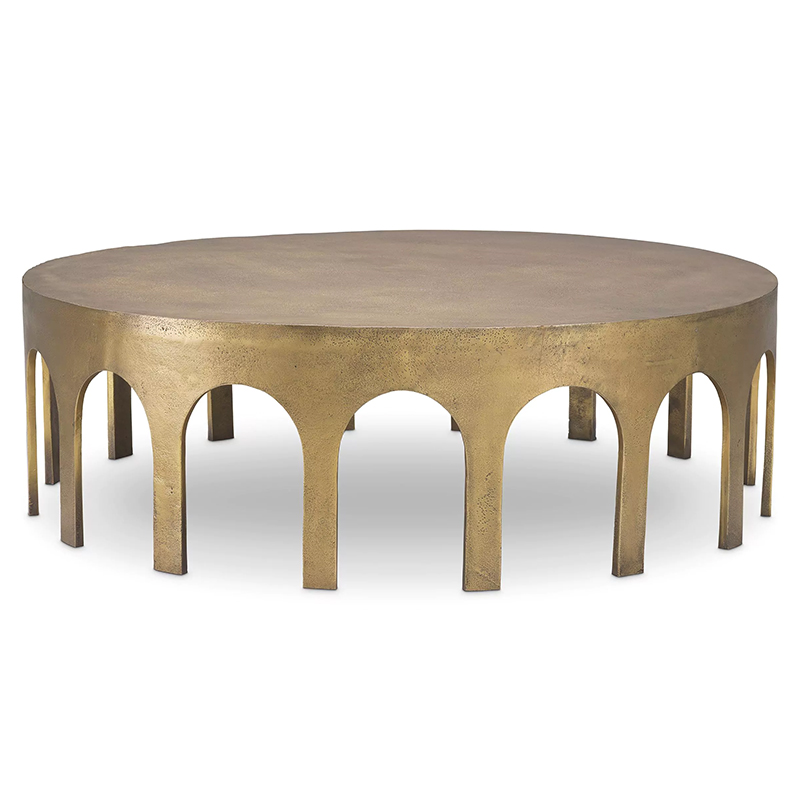 Кофейный стол Eichholtz Coffee Table Gardini Латунь Винтажная латунь Кофейный стол Eichholtz Coffee Table Gardini Латунь Винтажная латунь во Владивостоке | Loft Concept