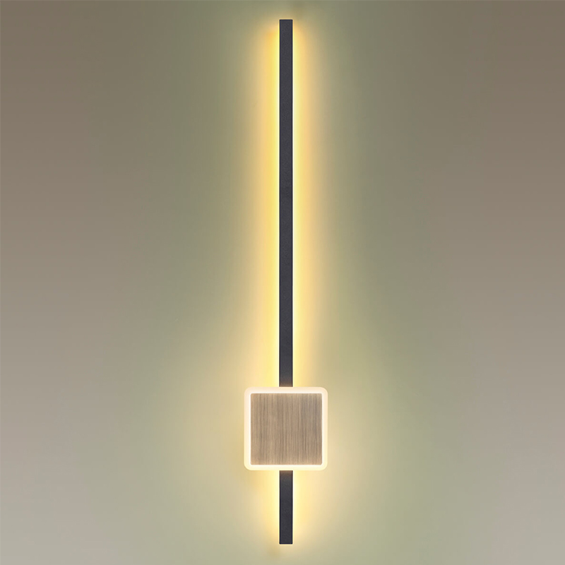 Бра Barrette Square Sconce 70 Черный Античная Бронза Бра Barrette Square Sconce 70 Черный Античная Бронза во Владивостоке | Loft Concept