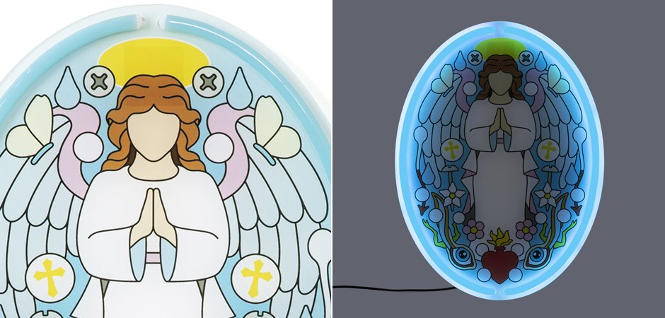 Бра Seletti Gospel Led Signs Angel Gabriel Бра Seletti Gospel Led Signs Angel Gabriel - Loft-Concept во Владивостоке