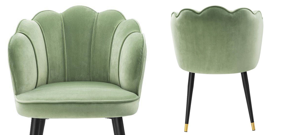 Стул Eichholtz Dining Chair Bristol pistache green Стул Eichholtz Dining Chair Bristol pistache green - Loft-Concept во Владивостоке