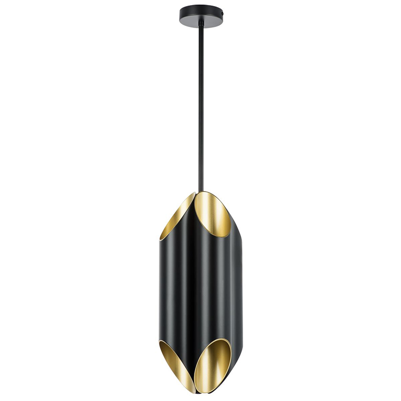 Подвесной светильник Garbi Black Pipe Organ Hanging Lamp Черный Золотой Подвесной светильник Garbi Black Pipe Organ Hanging Lamp Черный Золотой во Владивостоке | Loft Concept