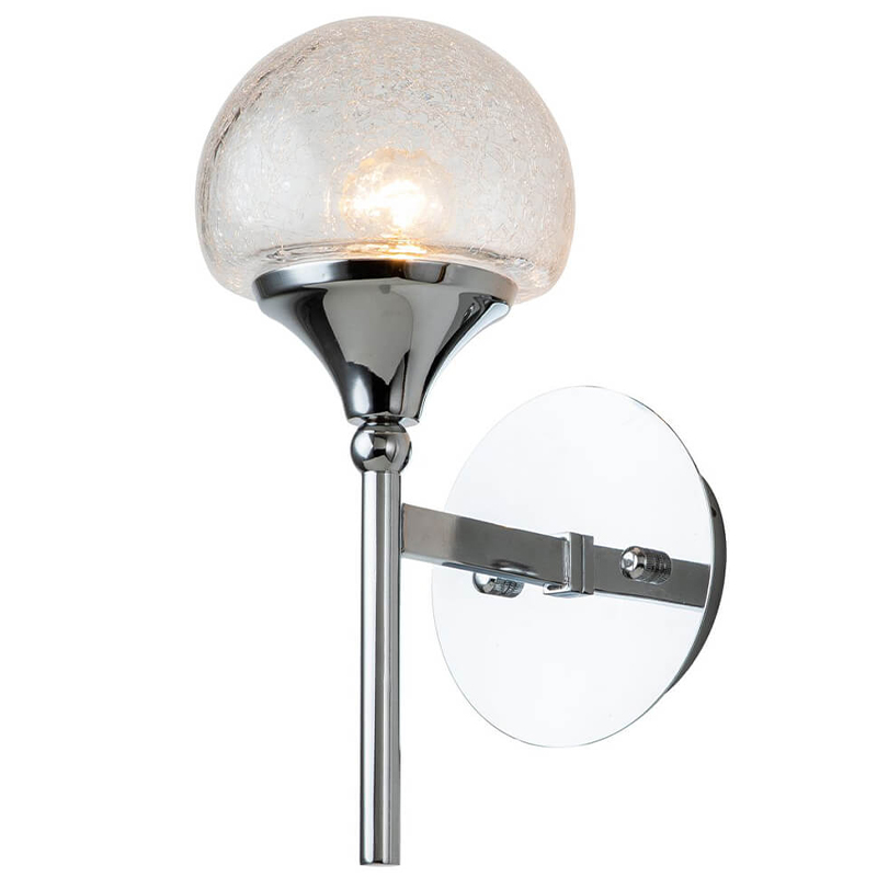 Бра Lluis Wall Lamp Прозрачный Хром Бра Lluis Wall Lamp Прозрачный Хром во Владивостоке | Loft Concept