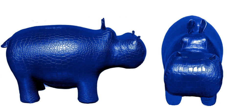 Пуф Бегемот Poof Hippo blue - Loft-Concept во Владивостоке