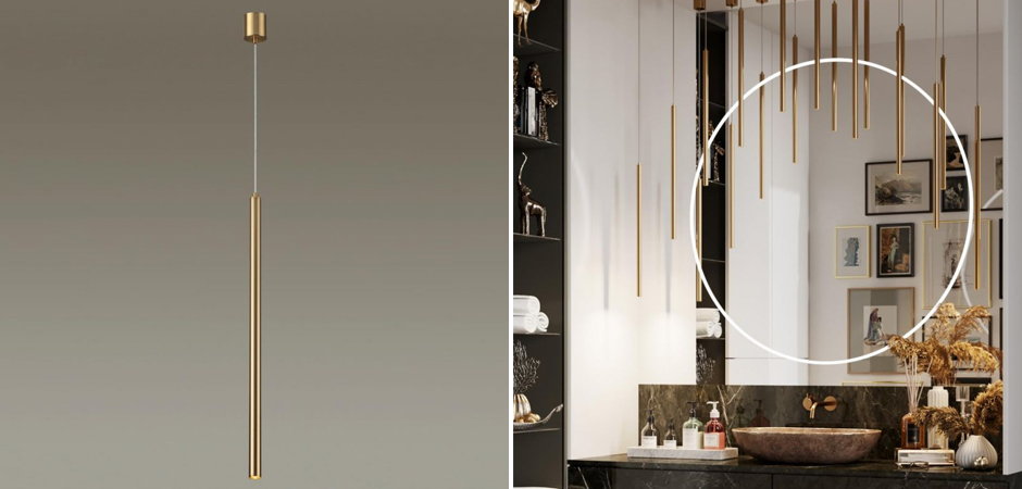 Подвесной светильник Trumpet Tube Gold Подвесной светильник Trumpet Tube Gold - Loft-Concept во Владивостоке