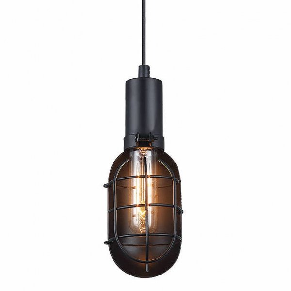 Подвесной светильник Garage light Черный Подвесной светильник Garage light Черный во Владивостоке | Loft Concept