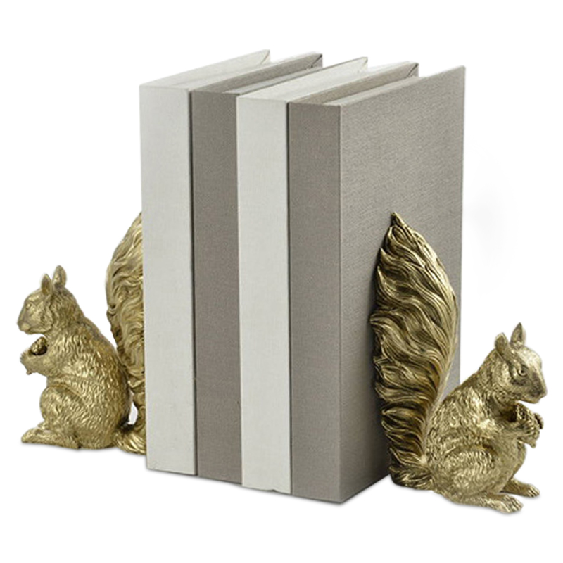 Держатель для книг Squirrel Book Holder Золотой Держатель для книг Squirrel Book Holder Золотой во Владивостоке | Loft Concept