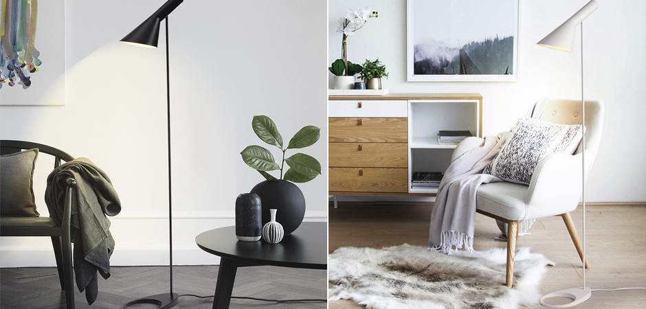 Торшер AJ Floor Lamp White Торшер AJ Floor Lamp White - Loft-Concept во Владивостоке