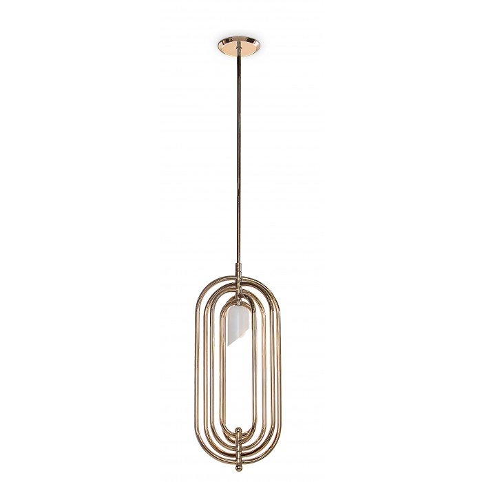 Люстра Delightfull Turner Pendant Lamp Глянцевое золото Люстра Delightfull Turner Pendant Lamp Глянцевое золото во Владивостоке | Loft Concept