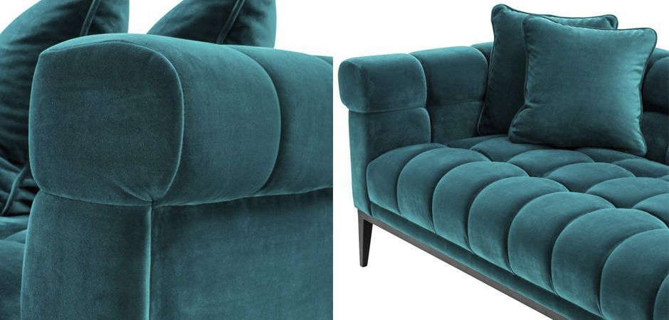 Диван Eichholtz Sofa Aurelio sea green Диван Eichholtz Sofa Aurelio sea green - Loft-Concept во Владивостоке