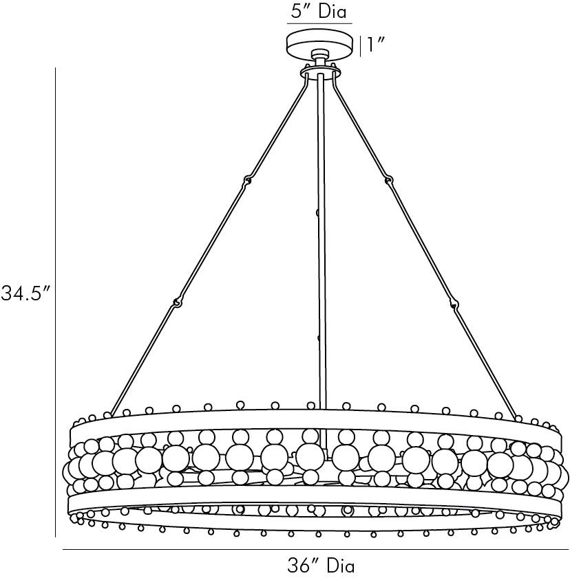 Люстра Arteriors ESME CHANDELIER Люстра Arteriors ESME CHANDELIER во Владивостоке