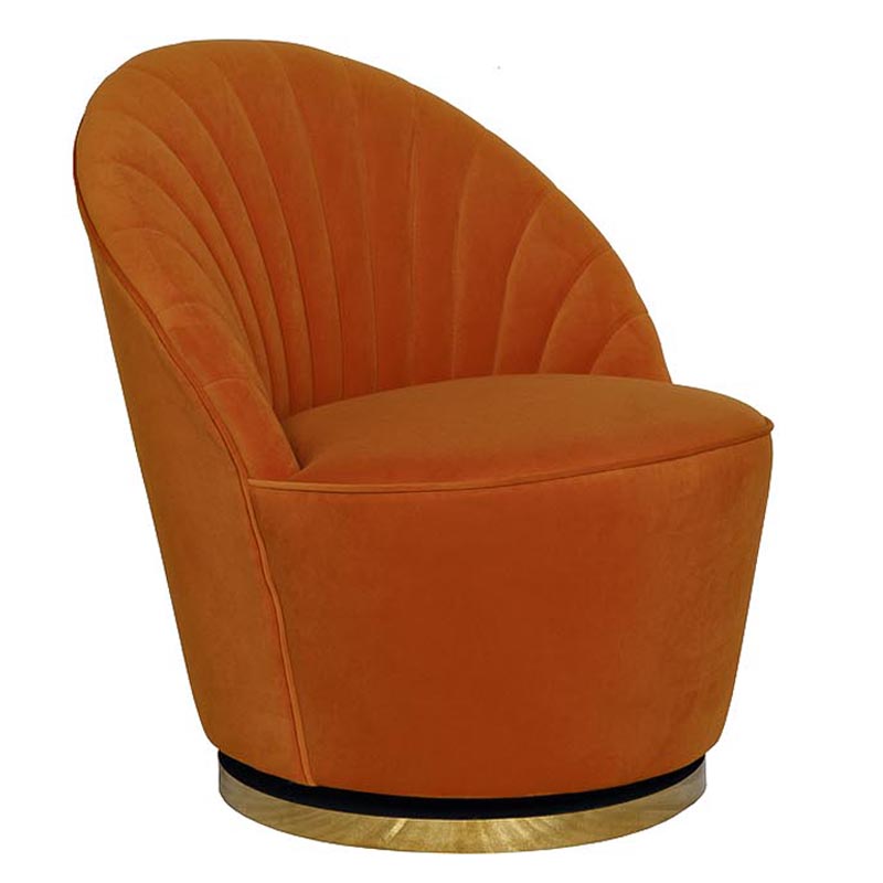 Кресло Gaylen Armchair Оранжевый Кресло Gaylen Armchair Оранжевый во Владивостоке | Loft Concept