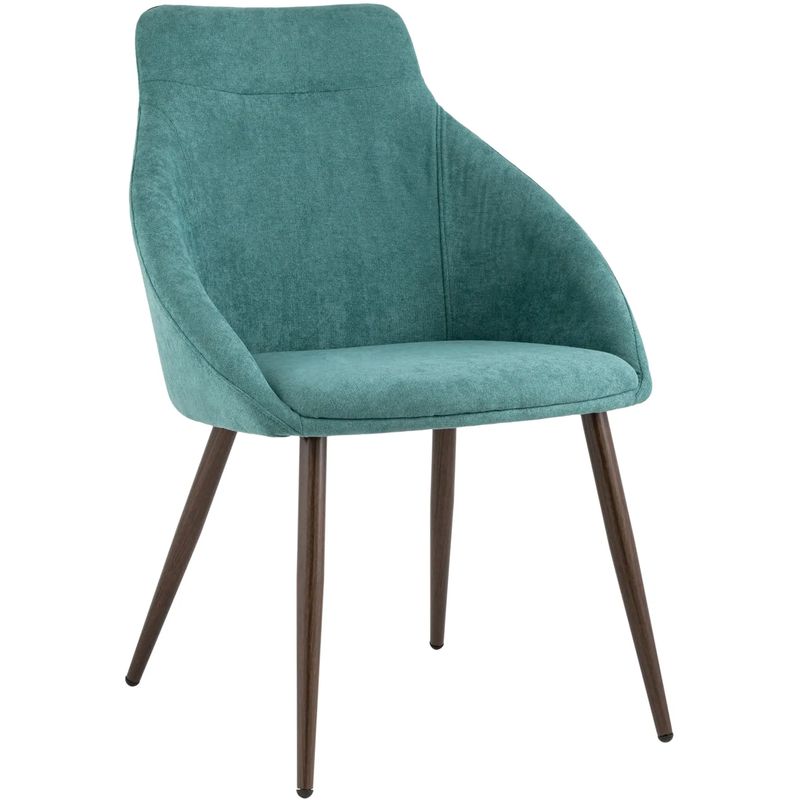 Стул Queenie Chair Голубой Цвет Голубой пастельный Коричневый Стул Queenie Chair Голубой Цвет Голубой пастельный Коричневый во Владивостоке | Loft Concept