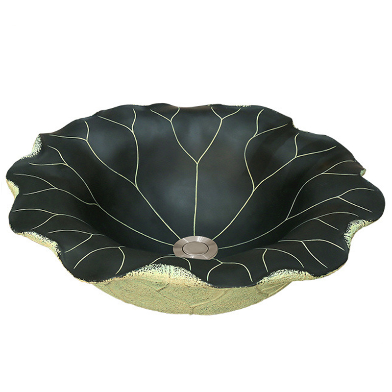 Раковина Lotus Leaf Графит Бежевый Зеленый шалфей Раковина Lotus Leaf Графит Бежевый Зеленый шалфей во Владивостоке | Loft Concept