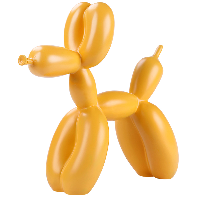 Статуэтка Jeff Koons Balloon Dog Matte Yellow Желтый во Владивостоке | Loft Concept 