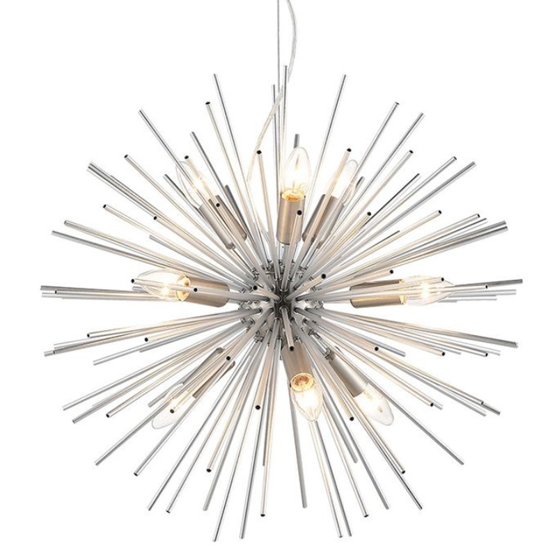 Люстра ASTRA STAR Chandelier Silver 58 Серебряный Люстра ASTRA STAR Chandelier Silver 58 Серебряный во Владивостоке | Loft Concept