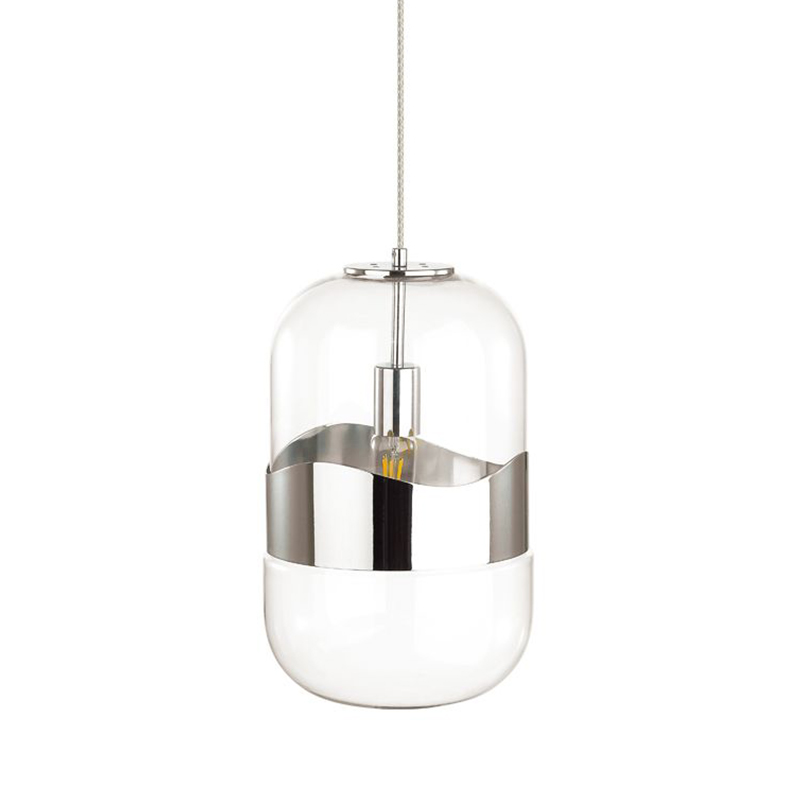 Подвесной светильник Igon Chrome Hanging Lamp Прозрачный Хром Подвесной светильник Igon Chrome Hanging Lamp Прозрачный Хром во Владивостоке | Loft Concept