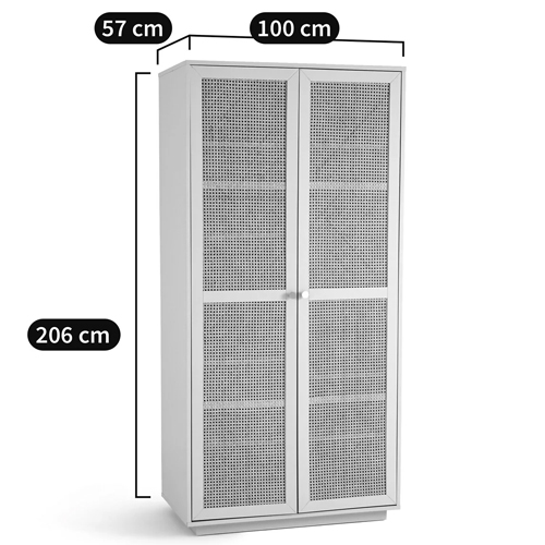 Шкаф с двумя дверцами из плетеного ротанга Tomio Wicker Furniture Шкаф с двумя дверцами из плетеного ротанга Tomio Wicker Furniture во Владивостоке