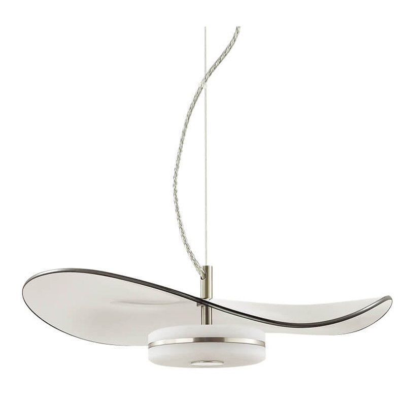 Подвесной светильник Floaty Smoky Hanging lamp Дымчатый (Smoke) Никель Подвесной светильник Floaty Smoky Hanging lamp Дымчатый (Smoke) Никель во Владивостоке | Loft Concept