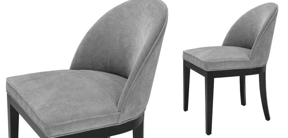 Стул Eichholtz Dining Chair Fallon grey Стул Eichholtz Dining Chair Fallon grey - Loft-Concept во Владивостоке