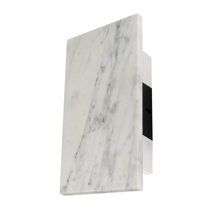 Бра Jordy Marble Slab Wall Lamp Черный Светло-серый Бра Jordy Marble Slab Wall Lamp Черный Светло-серый во Владивостоке | Loft Concept