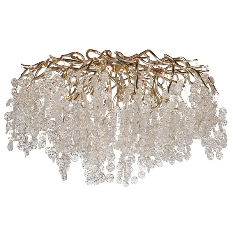 Потолочная люстра FAIRYTREE Champagne Chandelier 80 Золотой Шампань Потолочная люстра FAIRYTREE Champagne Chandelier 80 Золотой Шампань во Владивостоке | Loft Concept