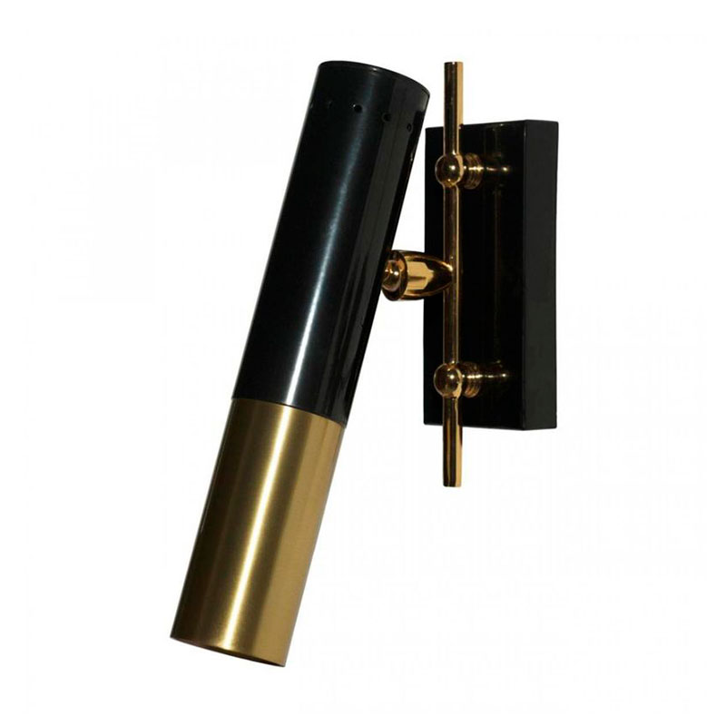 Бра IKE Delightfull Wall Lamp Gold Глянцевое золото Черный Бра IKE Delightfull Wall Lamp Gold Глянцевое золото Черный во Владивостоке | Loft Concept