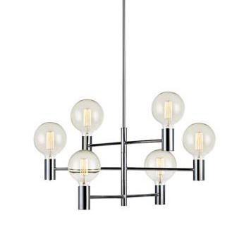 Люстра Helix Chandelier Chrome Хром Люстра Helix Chandelier Chrome Хром во Владивостоке | Loft Concept