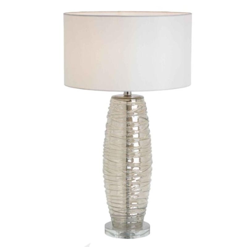 Настольная лампа Gretta Table Lamp Белый Прозрачный Настольная лампа Gretta Table Lamp Белый Прозрачный во Владивостоке | Loft Concept