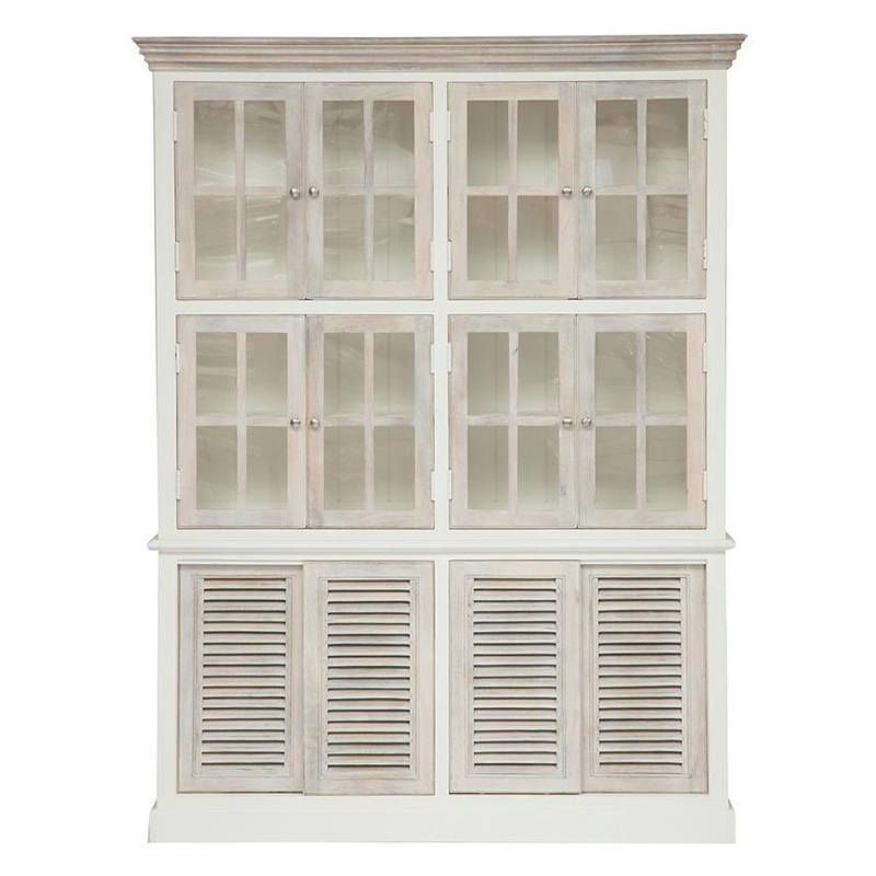 Витрина Edmon Cupboard Белый Витрина Edmon Cupboard Белый во Владивостоке | Loft Concept