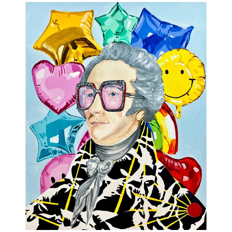 Картина Alexander Hamilton in Matisse Inspired Jacket on Mylar Balloons Мульти Картина Alexander Hamilton in Matisse Inspired Jacket on Mylar Balloons Мульти во Владивостоке | Loft Concept