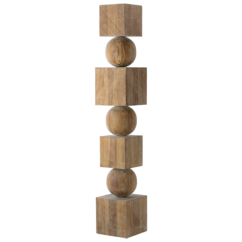 Арт-объект Art Object Squares and Balls made wood Арт-объект Art Object Squares and Balls made wood во Владивостоке | Loft Concept