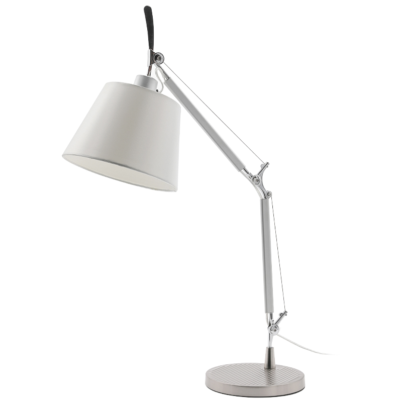 Настольная лампа Tolomeo Tavolo Basculante Белый Хром Настольная лампа Tolomeo Tavolo Basculante Белый Хром во Владивостоке | Loft Concept