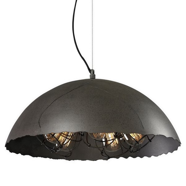 Подвесной светильник Uneven Edge Loft Pendant lamp 5 Графит Подвесной светильник Uneven Edge Loft Pendant lamp 5 Графит во Владивостоке | Loft Concept