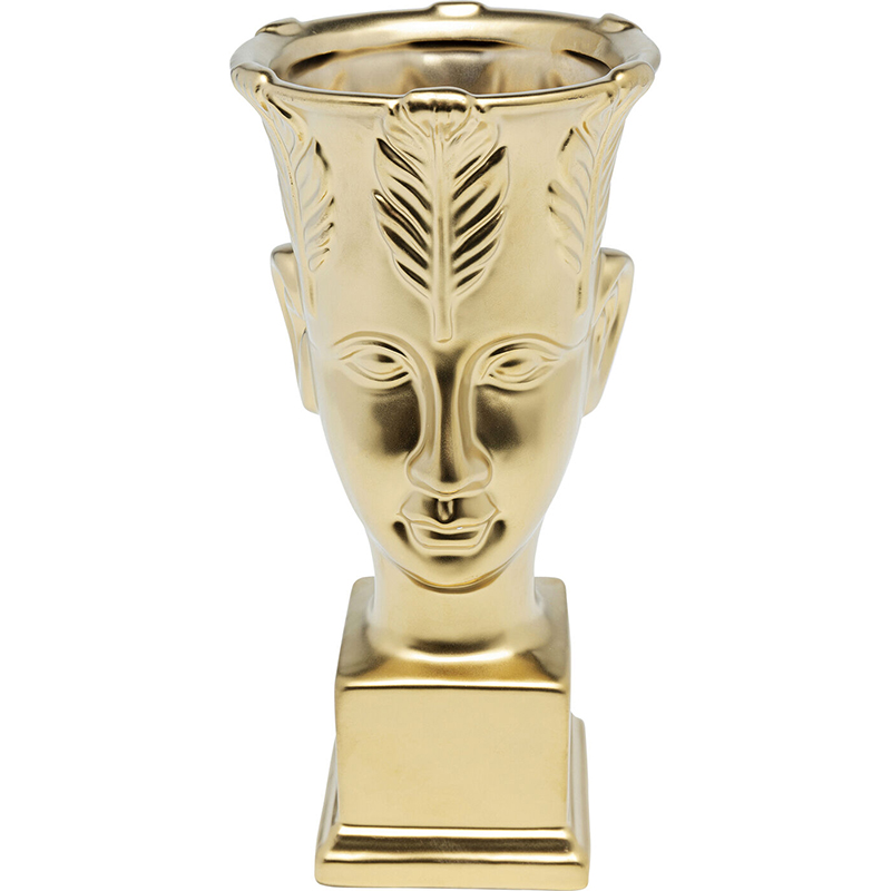 Ваза Golden Face Vase 26 Золотой Ваза Golden Face Vase 26 Золотой во Владивостоке | Loft Concept