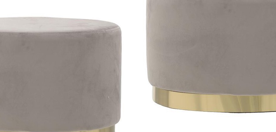 Пуф Golden Belt Beige Pastel Пуф Golden Belt Beige Pastel - Loft-Concept во Владивостоке