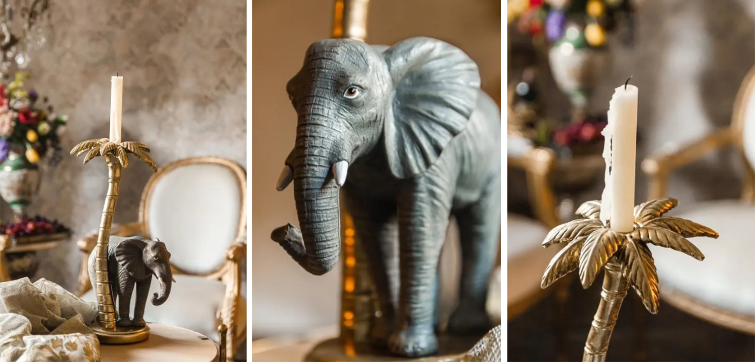 Подсвечник Elephant - фото